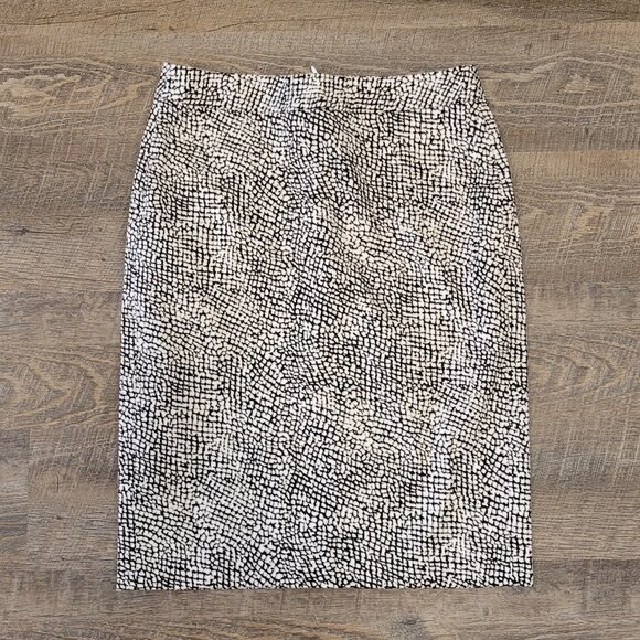 BANANA REPUBLIC | Pencil Skirt Patterned | Sz. 0 - Picture 1 of 8